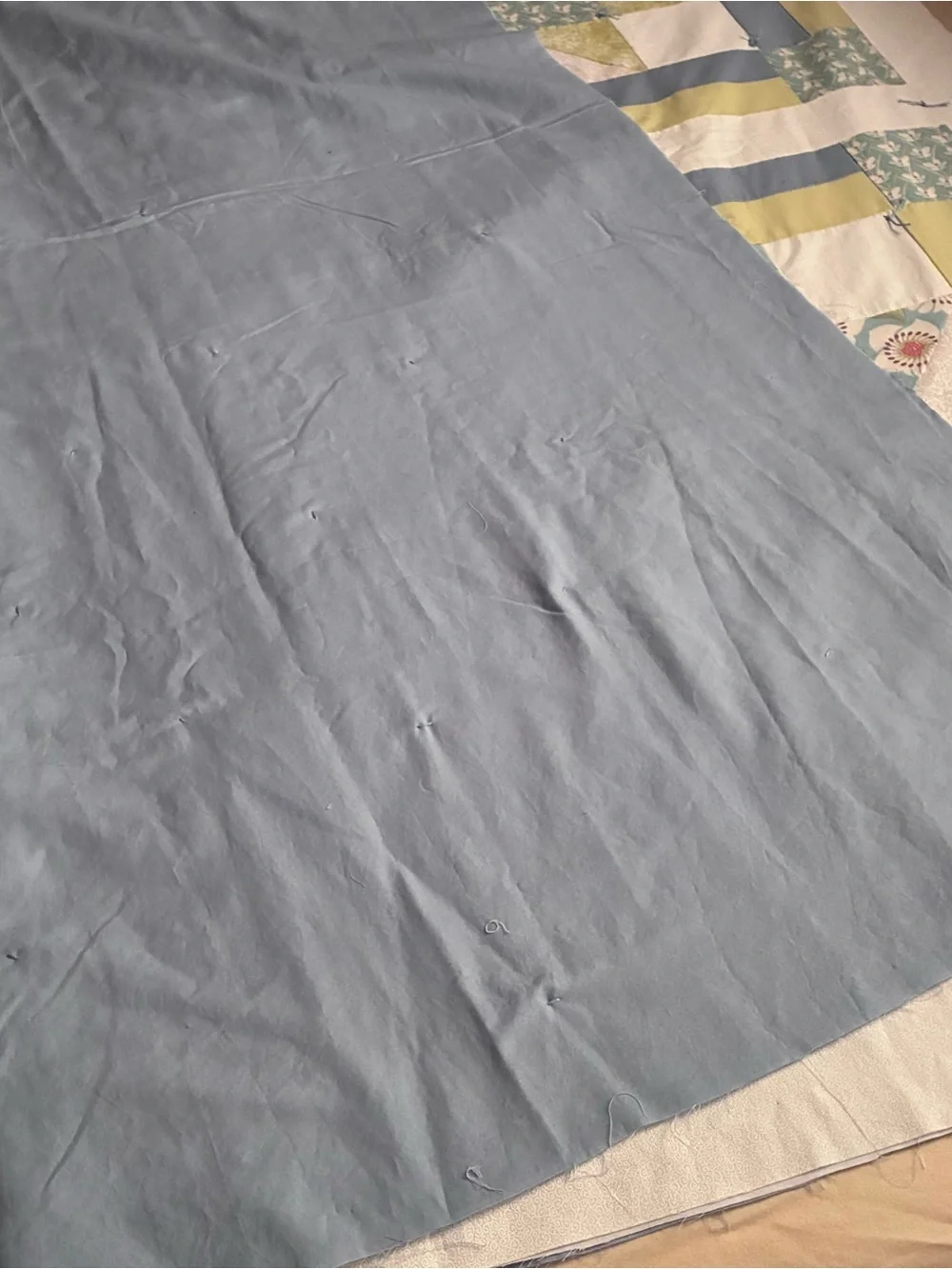 Crib/baby quilt top-Unfinished 55” x 55”